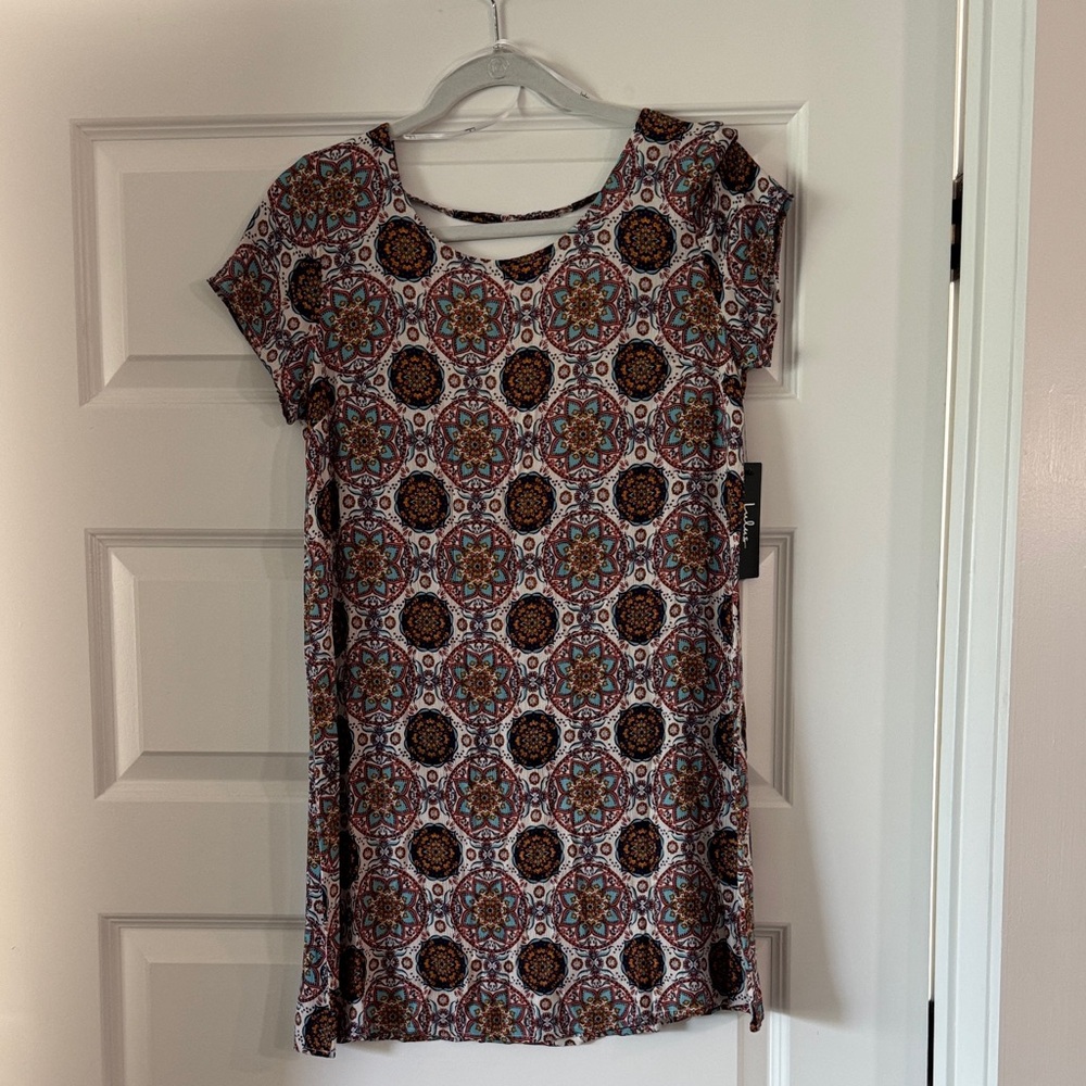 Lulu's Multicolor Patterned Mini Dress